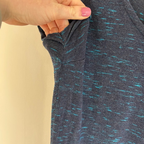 MATILDA JANE Deep Water Navy Scoop Neck Maxi Dress Cottage Modest Comfort Size L - Picture 6 of 15